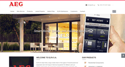 Desktop Screenshot of elfa.gr